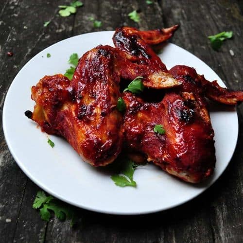 Sweet Spicy Grilled Chicken Mid Wing
